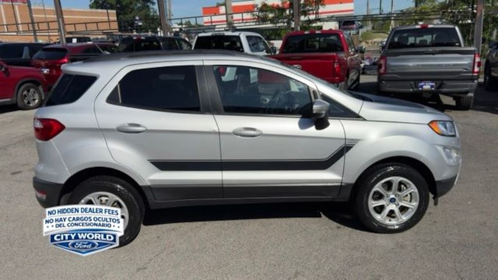 Certified 2022 Ford EcoSport SE SUV