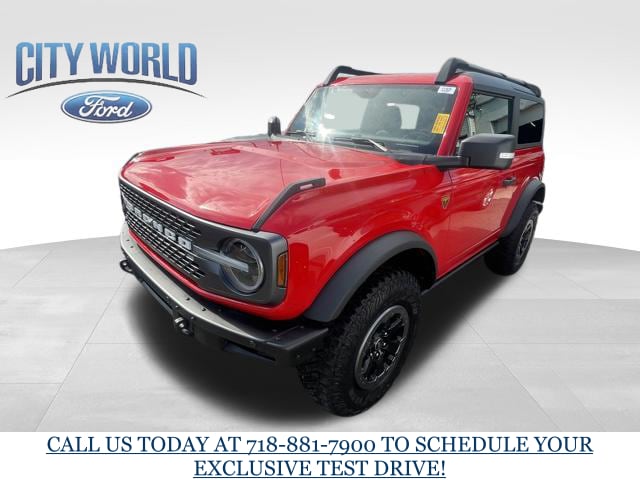 Used 2021 Ford Bronco 2-Door Badlands with VIN 1FMDE5CH3MLA60288 for sale in Bronx, NY