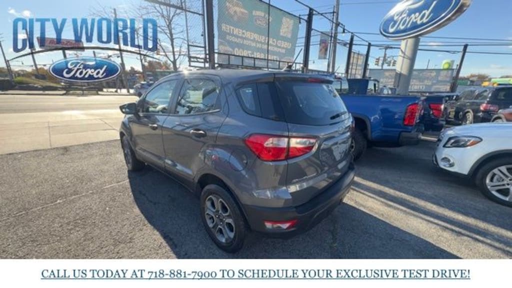 Used 2021 Ford EcoSport S SUV