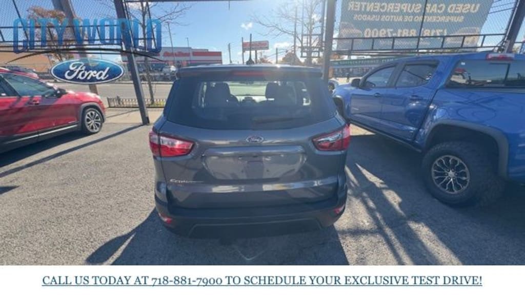 Used 2021 Ford EcoSport S SUV