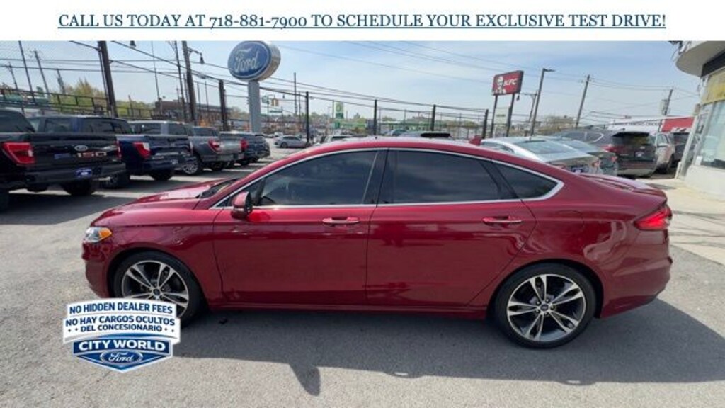 Certified 2019 Ford Fusion Titanium Sedan