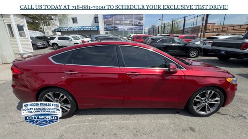 Certified 2019 Ford Fusion Titanium Sedan