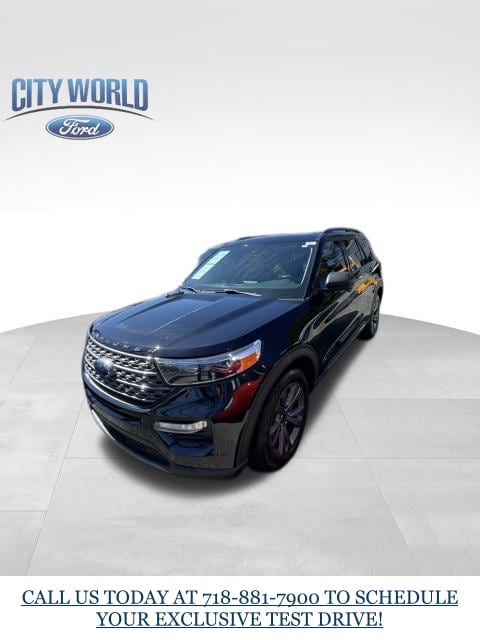 Used 2021 Ford Explorer XLT with VIN 1FMSK8DH5MGB69196 for sale in Bronx, NY