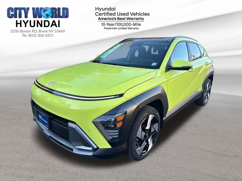 Certified 2025 Hyundai Kona Limited SUV