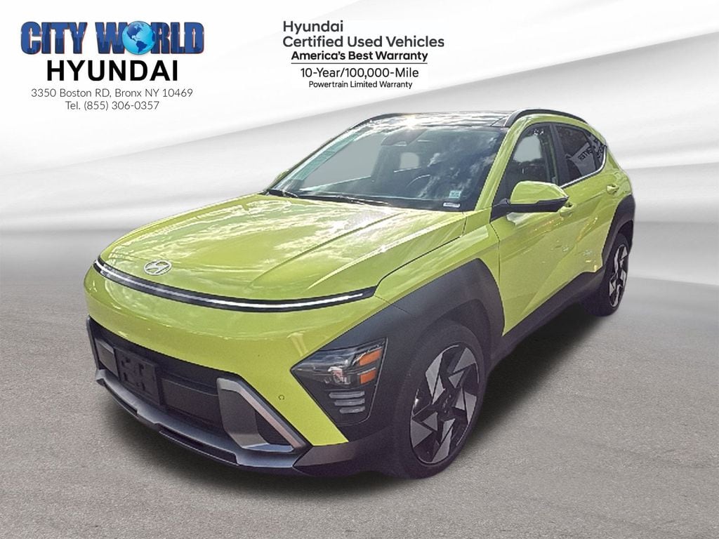 Certified 2025 Hyundai Kona Limited SUV