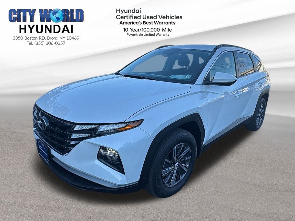 Certified 2024 Hyundai Tucson Hybrid Blue SUV