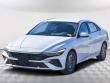 New 2026 Hyundai Elantra Hybrid Blue Sedan