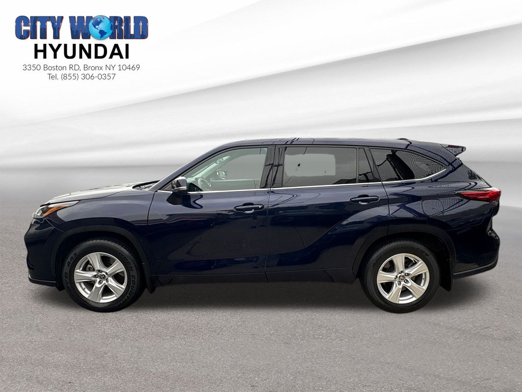 Used 2021 Toyota Highlander LE with VIN 5TDBZRBH8MS542522 for sale in Bronx, NY