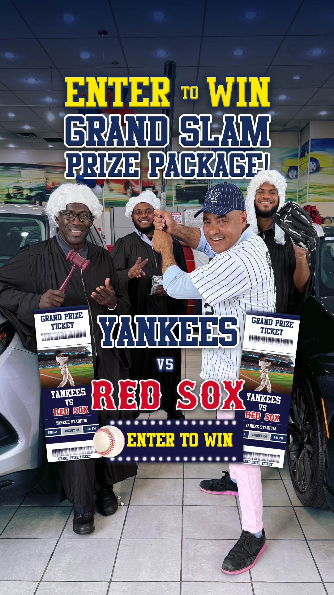 Enter to Win 2 Free Baseball Tickets from City World Toyota