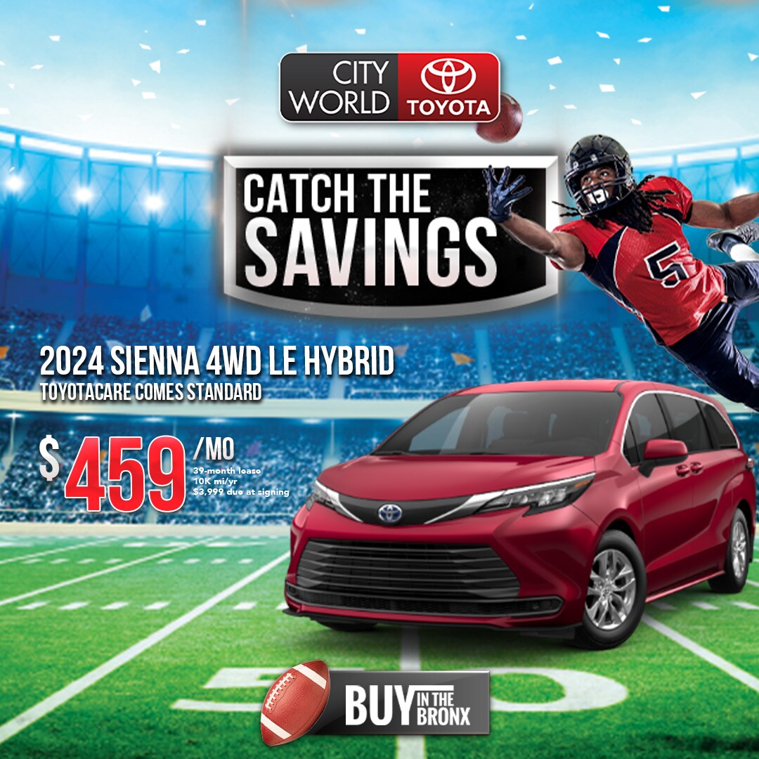 🏈 New Toyota Specials | City World Toyota 3333 Boston Rd., Bronx | City ...