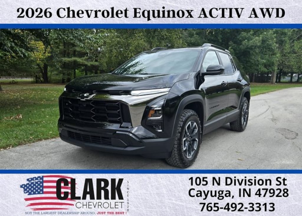 New 2026 Chevrolet Equinox Activ SUV