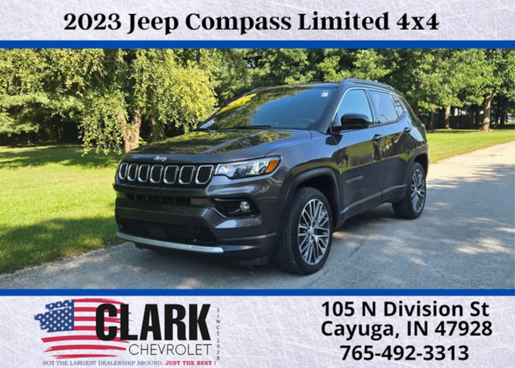 Used 2023 Jeep Compass Limited