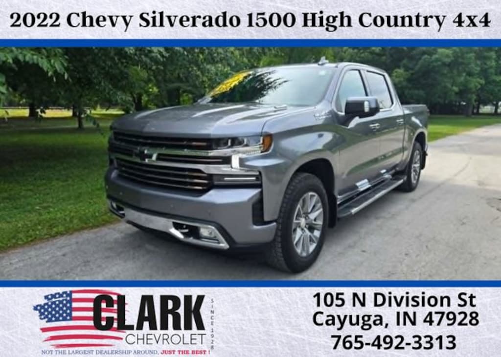 Used 2022 Chevrolet Silverado 1500 LTD High Country Truck