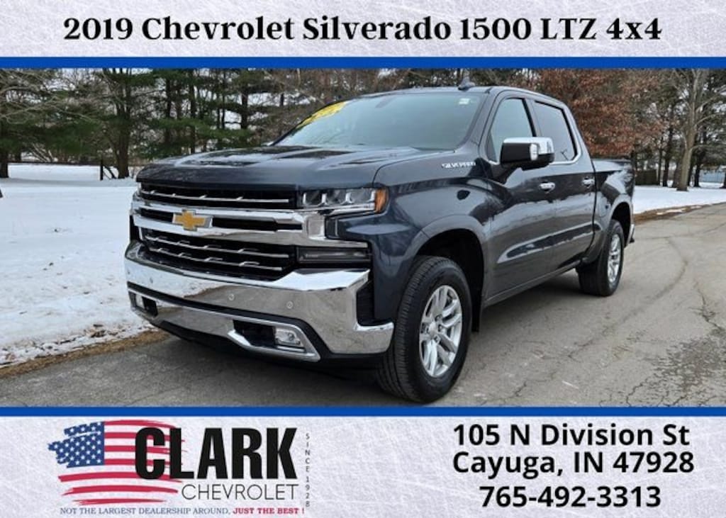 Used 2019 Chevrolet Silverado 1500 LTZ Truck