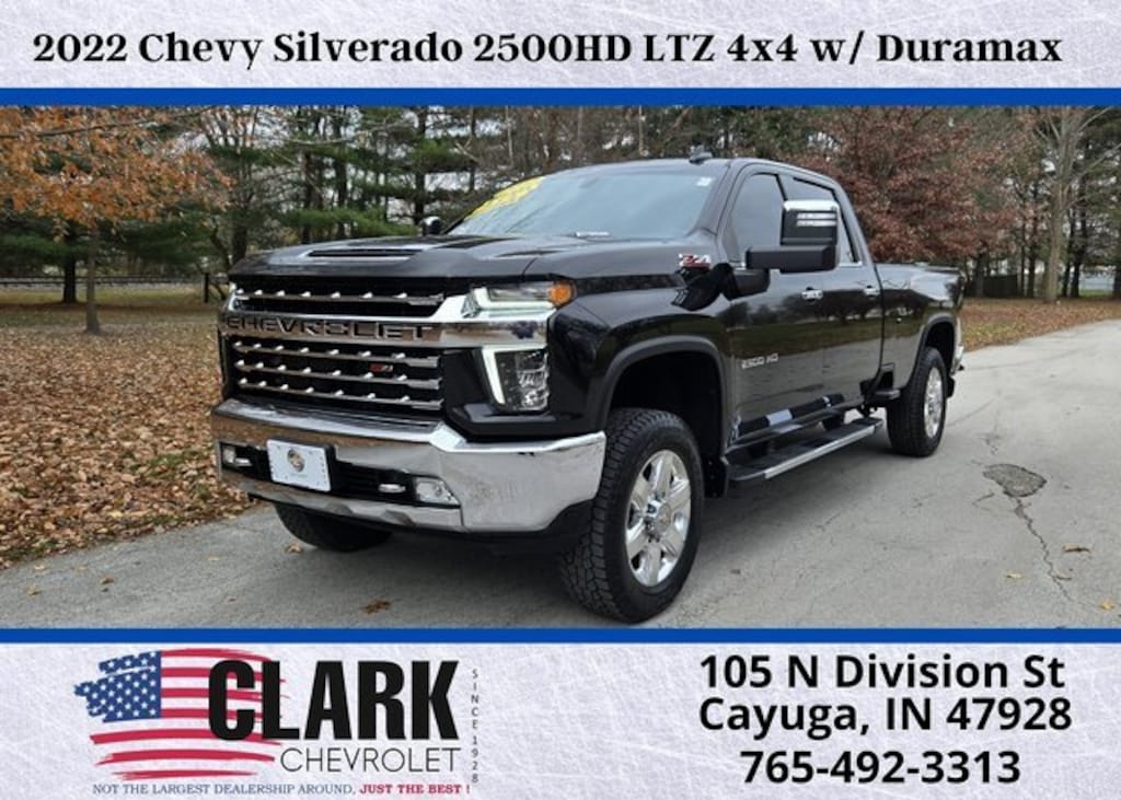 Used 2022 Chevrolet Silverado 2500 HD LTZ Truck