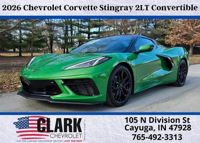 2026 Chevrolet Corvette Stingray Convertible 2LT's photo
