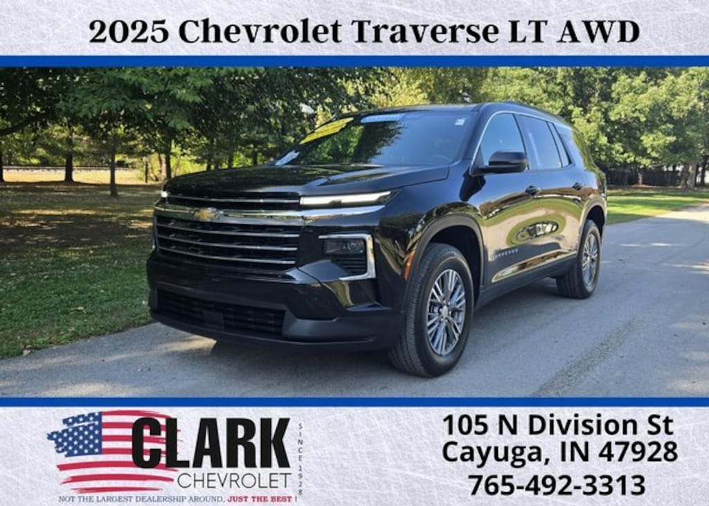Used 2025 Chevrolet Traverse LT SUV