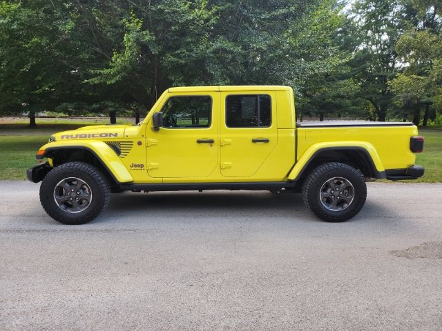 Used 2023 Jeep Gladiator Rubicon with VIN 1C6JJTBG8PL509928 for sale in Cayuga, IN