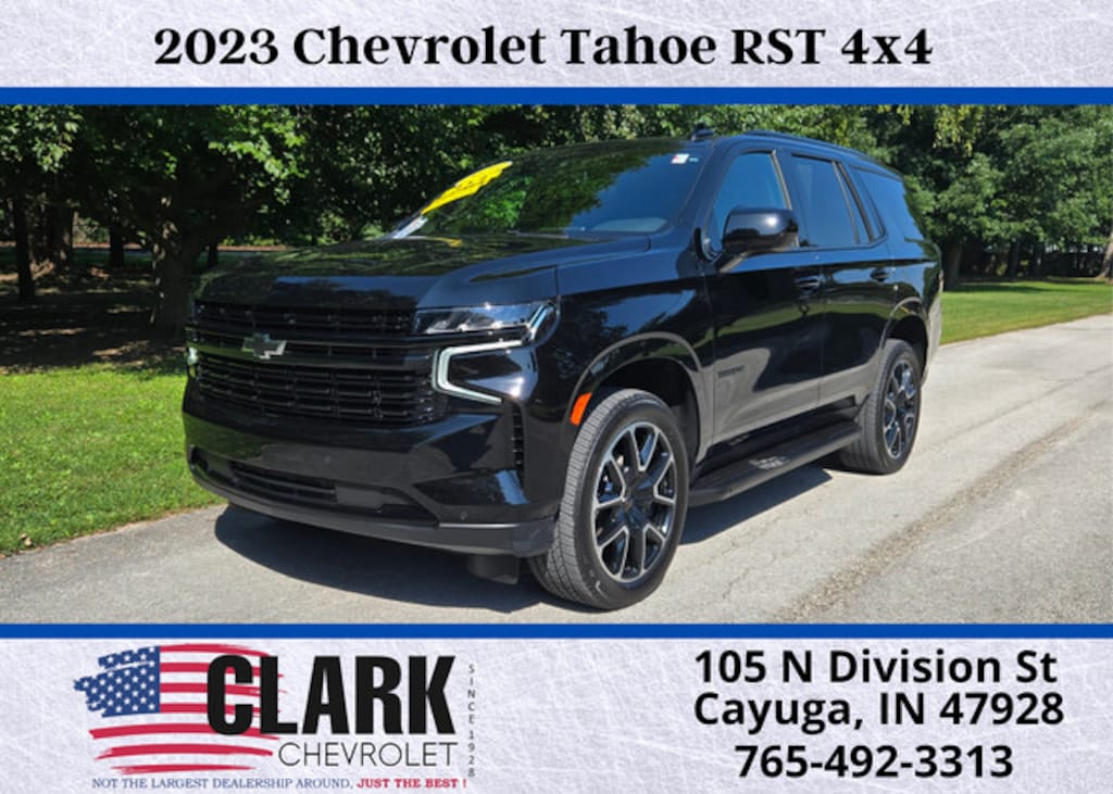 Used 2023 Chevrolet Tahoe RST SUV