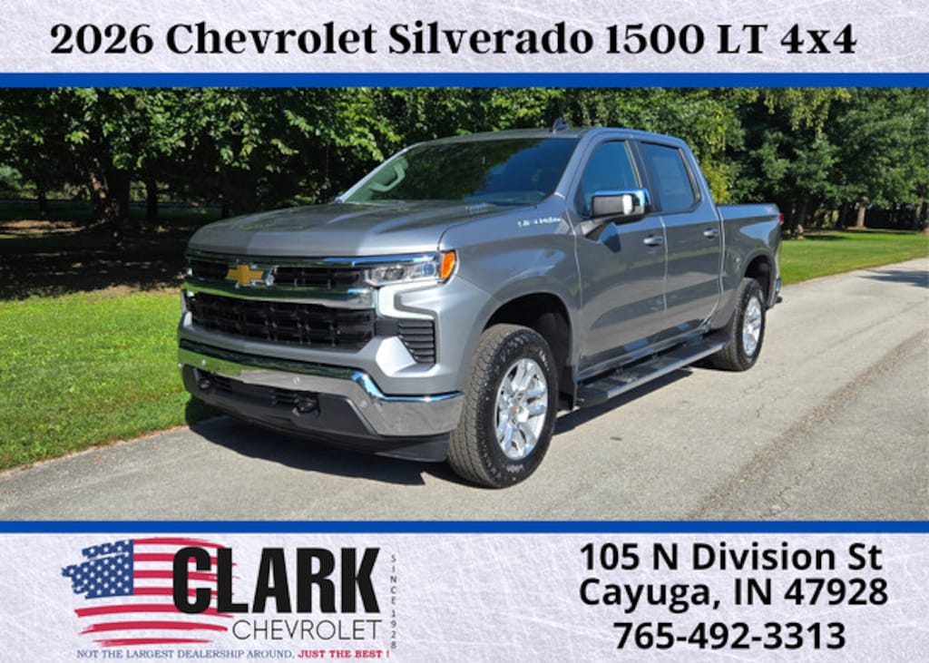 New 2026 Chevrolet Silverado 1500 LT Truck