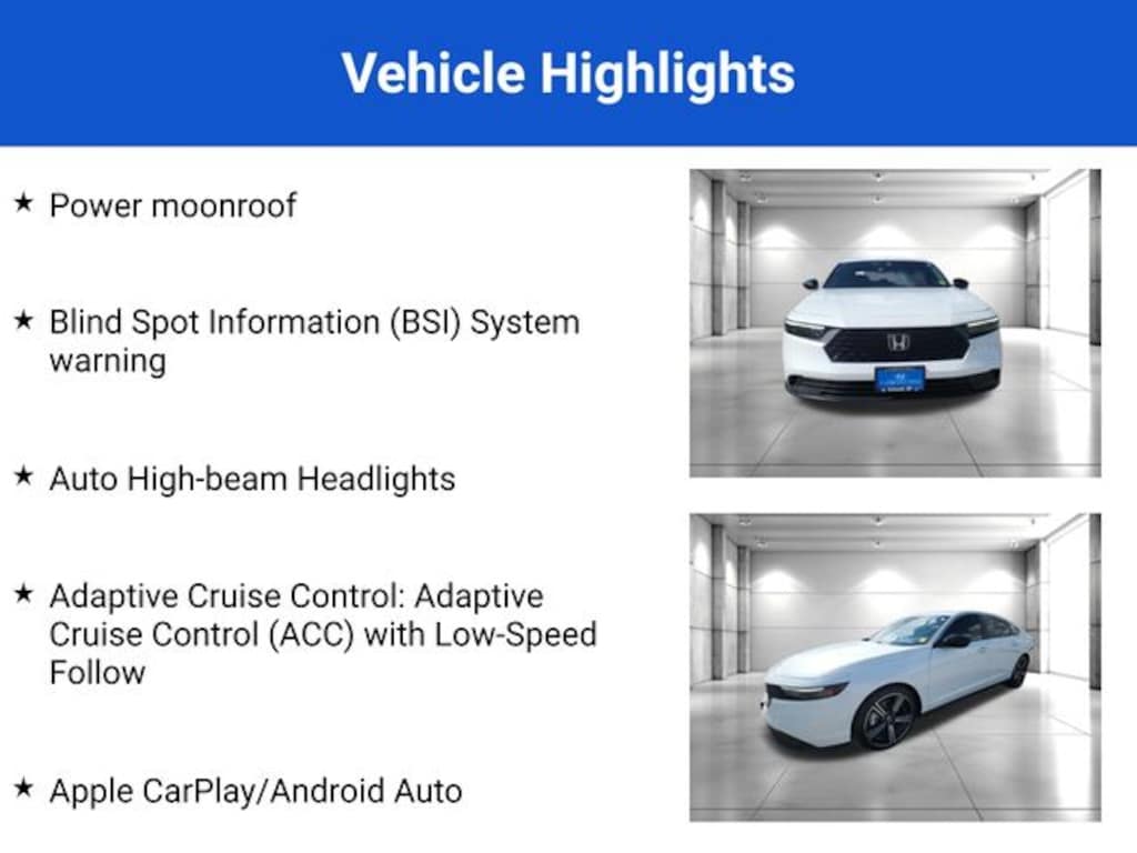 Used 2023 Honda Accord Hybrid Sport Sedan