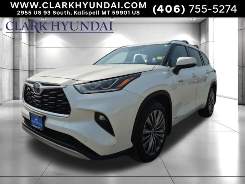 Used 2020 Toyota Highlander Hybrid Platinum SUV