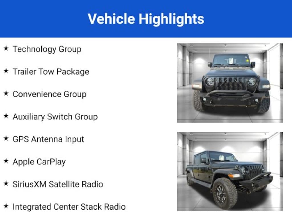Used 2020 Jeep Gladiator Sport Truck