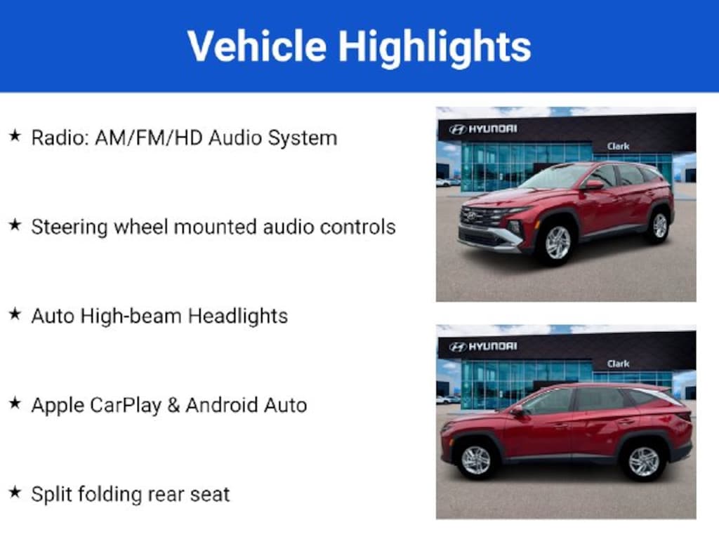 New 2026 Hyundai Tucson SE AWD SUV