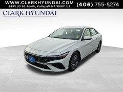 2026 Hyundai Elantra Hybrid Blue Sedan