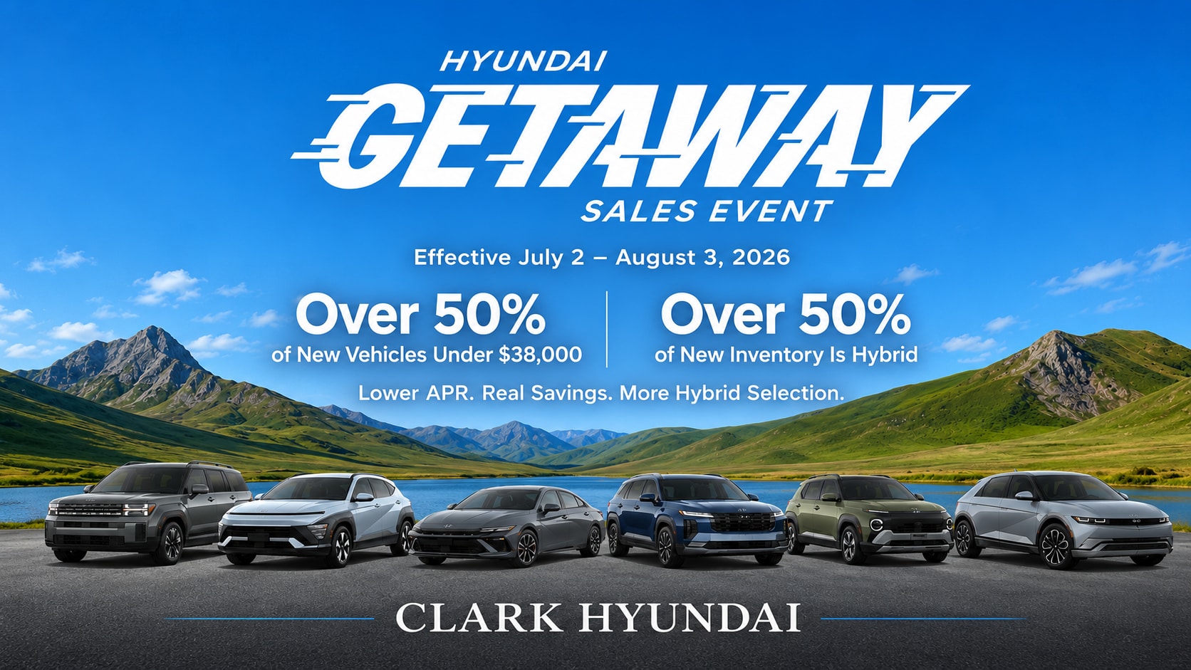 Hyundai Getaway Sales Event at Clark Hyundai