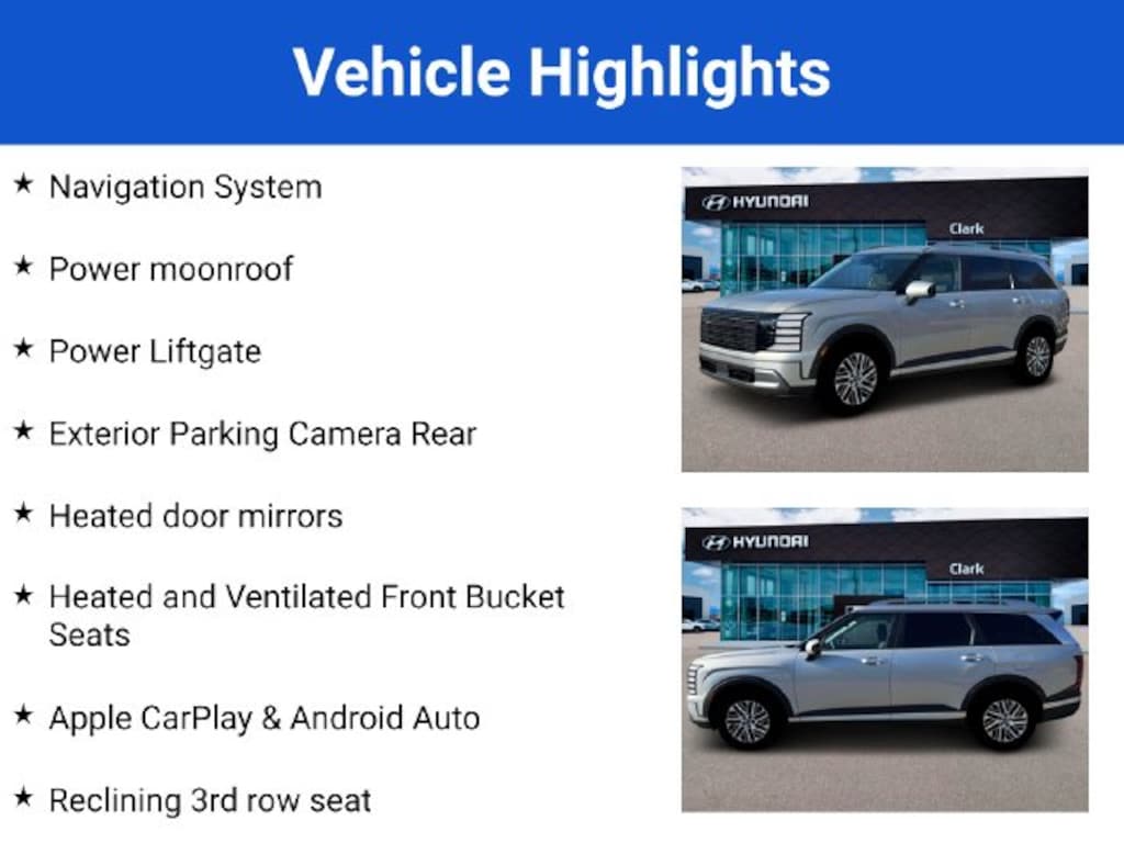 New 2026 Hyundai Palisade SEL Premium AWD SUV