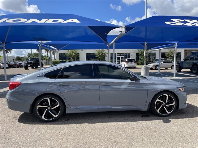 Certified 2022 Honda Accord Sport with VIN 1HGCV1F37NA047695 for sale in Pharr, TX