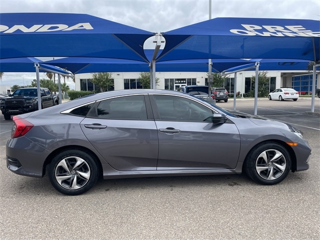 Certified 2020 Honda Civic LX with VIN 2HGFC2F65LH581747 for sale in Pharr, TX