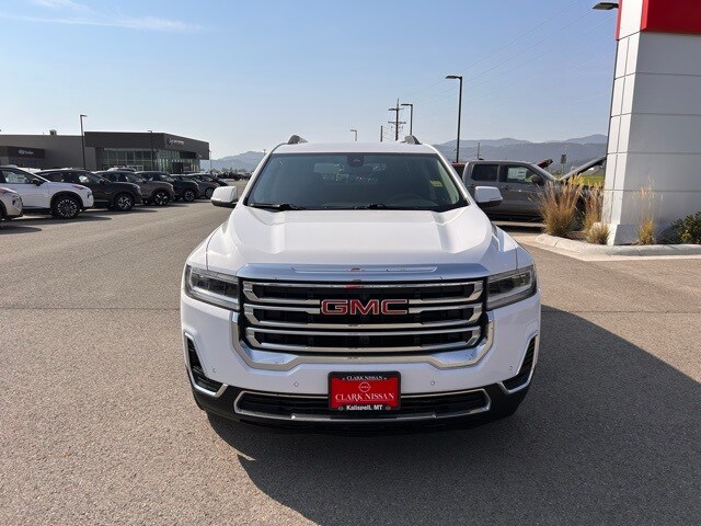 Used 2022 GMC Acadia SLE with VIN 1GKKNRL49NZ170023 for sale in Kalispell, MT