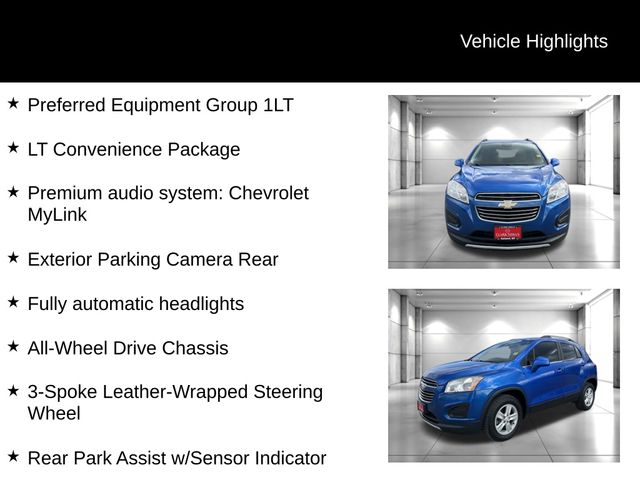 Used 2016 Chevrolet Trax LT with VIN KL7CJPSB1GB721294 for sale in Kalispell, MT