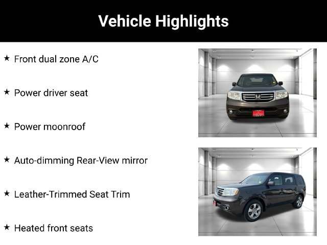 Used 2012 Honda Pilot EX-L with VIN 5FNYF4H51CB062120 for sale in Kalispell, MT