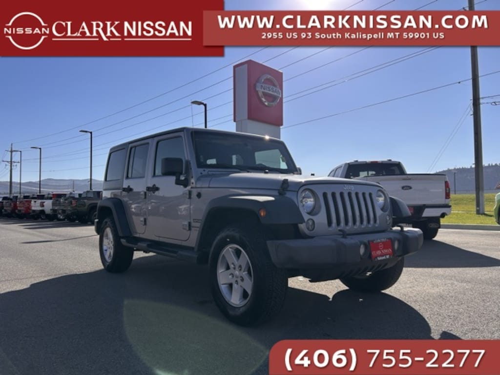 Used 2018 Jeep Wrangler JK Unlimited Sport SUV