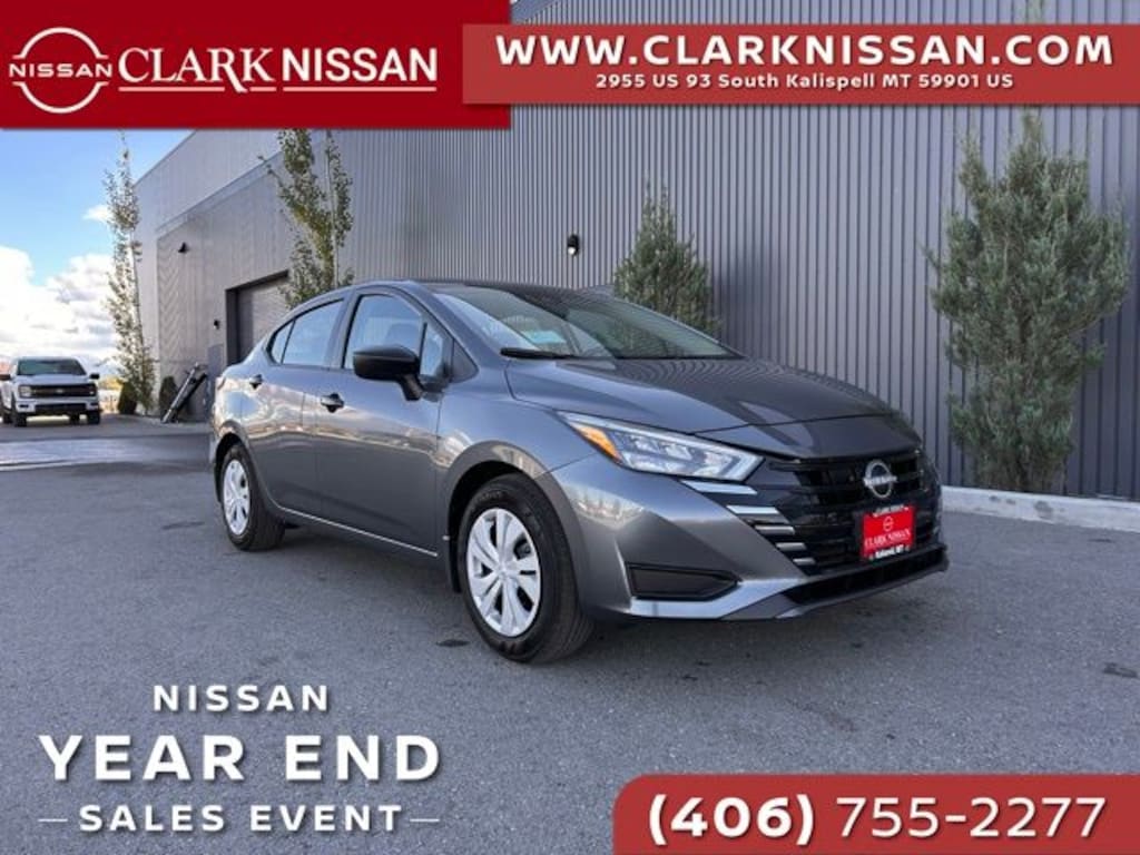 New 2025 Nissan Versa 1.6 S Sedan