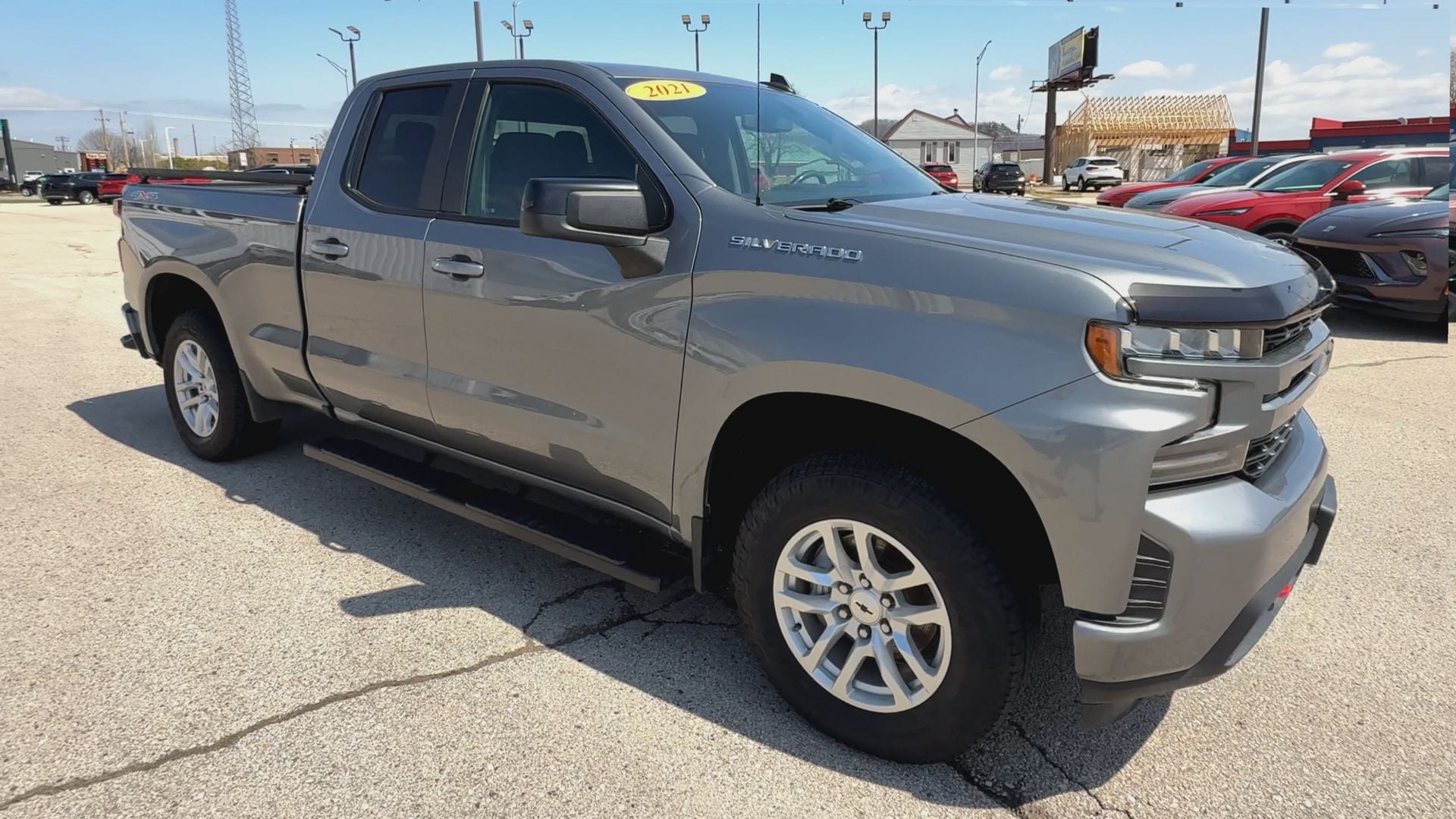 Used 2021 Chevrolet Silverado 1500 RST with VIN 1GCRYEEK3MZ345063 for sale in La Crosse, WI