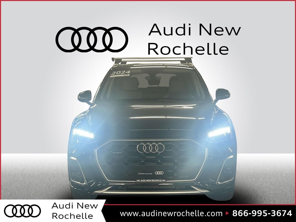 Certified 2024 Audi Q5 Premium with VIN WA1GAAFY5R2043470 for sale in New Rochelle, NY