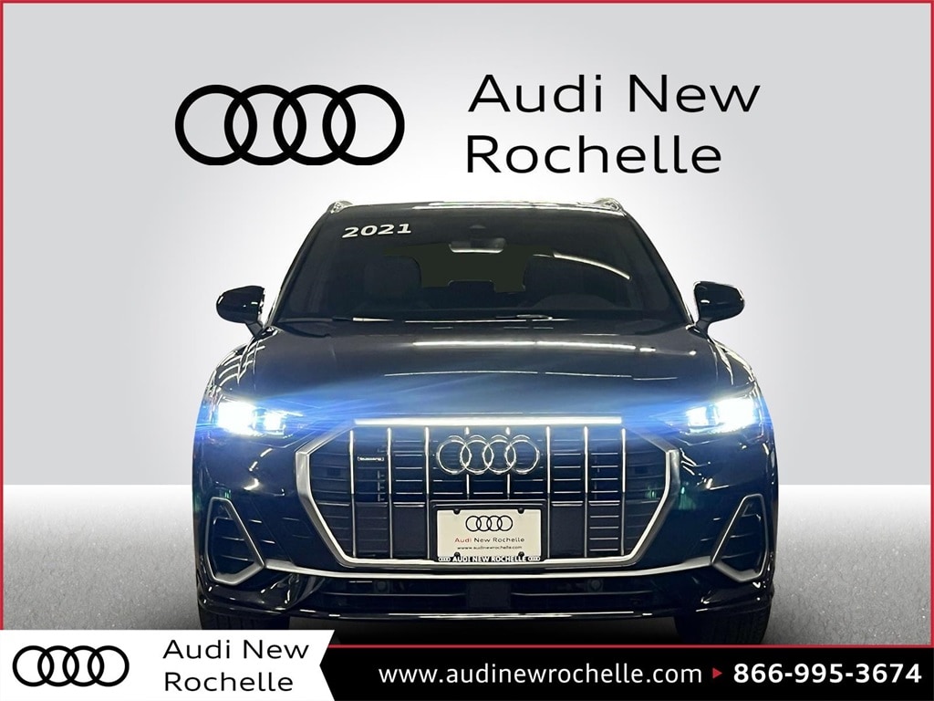 Certified 2021 Audi Q3 S Line Premium with VIN WA1DECF33M1113943 for sale in New Rochelle, NY