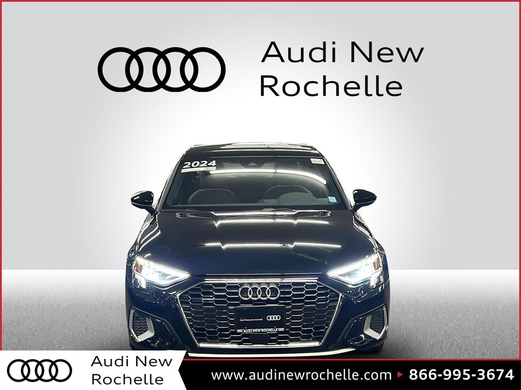 Used 2024 Audi A3 Sedan Premium with VIN WAUGUDGY6RA077353 for sale in New Rochelle, NY