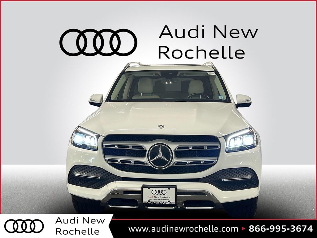 Used 2021 Mercedes-Benz GLS GLS450 with VIN 4JGFF5KE8MA466091 for sale in New Rochelle, NY