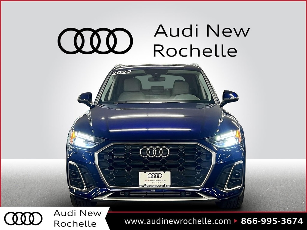 Certified 2022 Audi Q5 Premium with VIN WA1GAAFY9N2032479 for sale in New Rochelle, NY