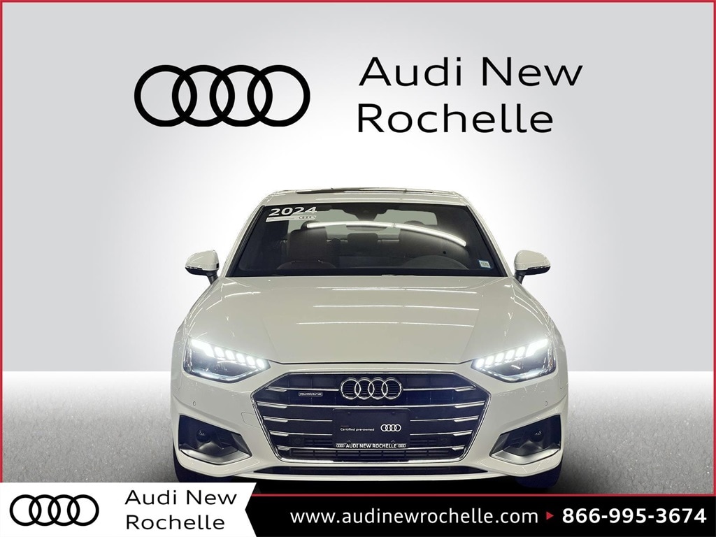 Used 2024 Audi A4 Premium Plus with VIN WAUBBAF44RN003919 for sale in New Rochelle, NY