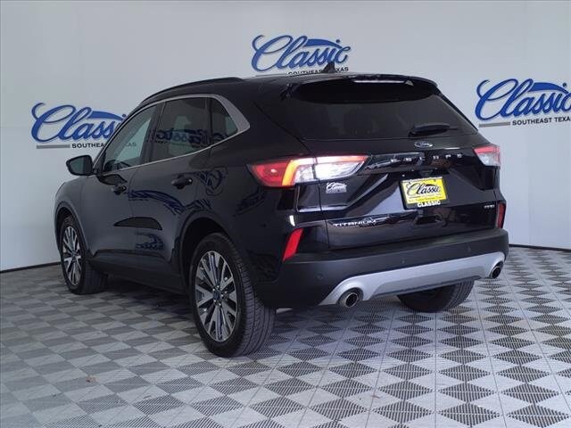 Used 2021 Ford Escape Titanium with VIN 1FMCU9J98MUA58175 for sale in Beaumont, TX