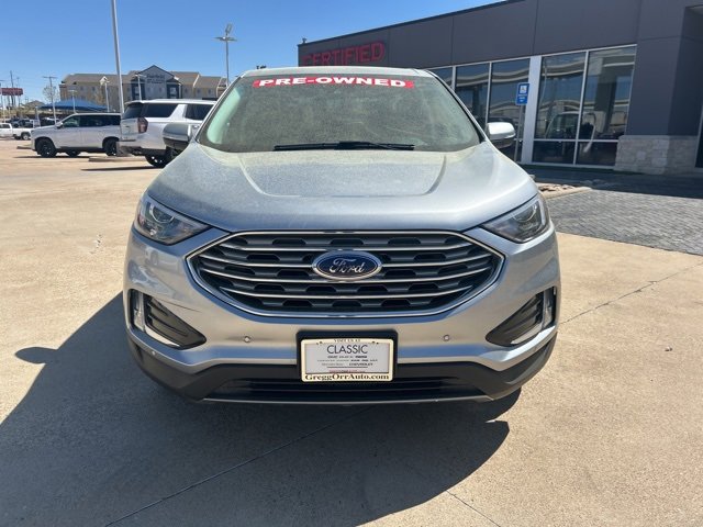 Used 2023 Ford Edge Titanium with VIN 2FMPK4K93PBA45210 for sale in Texarkana, TX