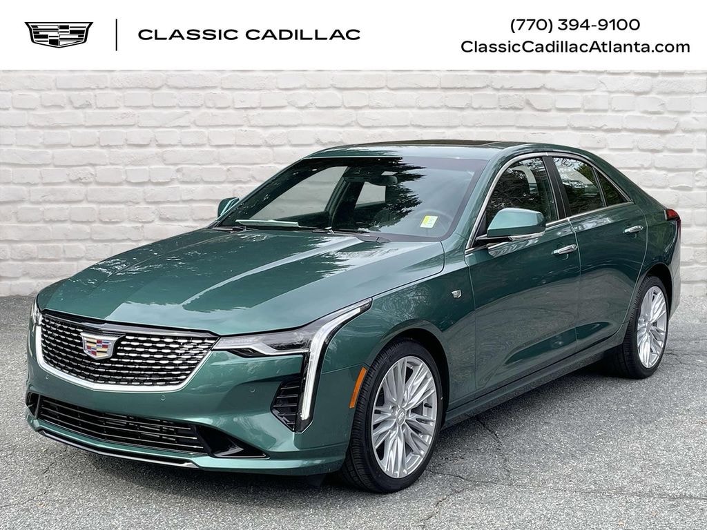 New 2025 CADILLAC CT4 Premium Luxury Sedan