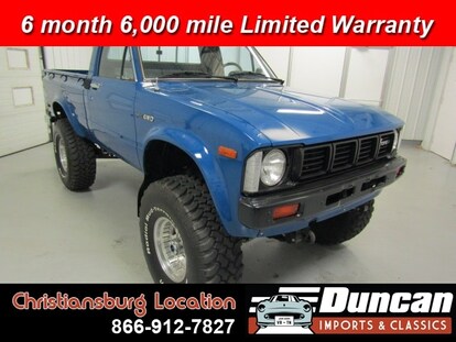 Used 1980 Toyota Hilux For Sale At Duncan Imports And Classic Cars Vin 0000000rn37020921