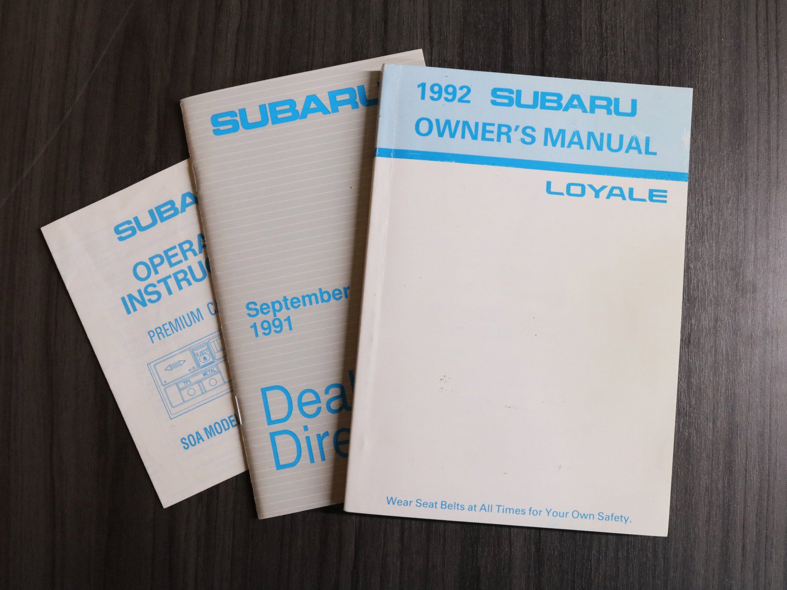 1992 Subaru Loyale 106